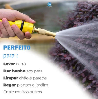 Esguicho de mangueia ALTA PRESSÃO - Compre 1 Leve 2